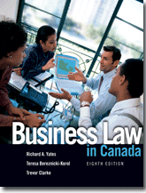 Business Law in Canada, Eighth Canadian Edition